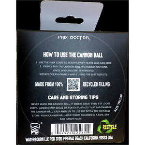 2022 Phix Doctor Cannon Ball Wax Remover Phd017 - Noir